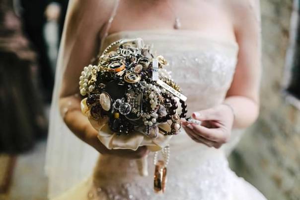 Just carrying the bouquet was emotionally powerful.